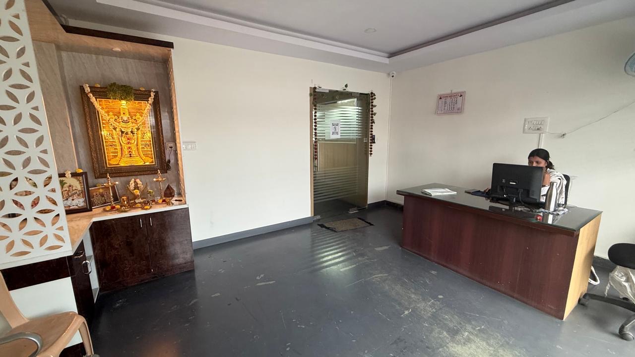 Reception desk at the SK Business Solution head office